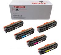 CANON 054H KIT 4 5 TONER COMPATIBILI NO OEM BK C M Y 3100/2300 pagine