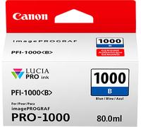 Canon 0555C001 Cartuccia d'inchiostro Blu Originale PFI-1000b