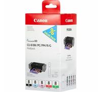Canon 5 Cartucce d'inchiostro Multipack CLI-8 BK/PC/PM/R/G