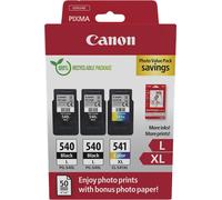 Canon 5224B015 cartuccia d'inchiostro 3 pz Originale Nero, Ciano, Magenta, Giallo