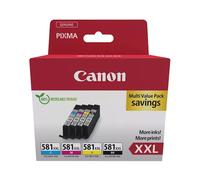 CANON - 1998C006 - Canon - Cartuccia ink Multipack - BK-C-M-Y - CL-581XXL - 1998C006 - CANCLI581XXLMU - Conf. da 1 Pz. - 1998C006