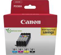 Canon 2103C007 cartuccia d'inchiostro 4 pz Originale Nero, Ciano, Magenta, Giallo