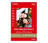 Canon PP 201 Photo Paper Plus Glossy II, 20 fogli A4 Carta fotografica