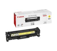Originale Canon i-SENSYS MF 728 Cdw Toner (718Y / 2659 B 014) giallo, 2,900 pagine, 3.24 cent per pagina