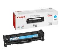 Originale Canon 718C / 2661 B 014 Toner ciano, 2,900 pagine, 3.24 cent per pagina - sostituito Canon 718C / 2661B014 Toner