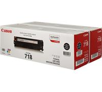Canon CRG-718 Bk VP cartuccia toner 2 pz Originale Nero