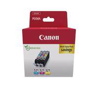 Canon 2934B016 3 pz Confezione multipla Originale Cartuccia di inchiostro Ciano