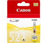 Canon CLI-521 Y - Cartuccia certificata Canon - Formato Standard - Giallo - Imballaggio Cartone Riciclabile