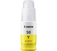 Canon gi-50 y, resa elevata, flacone d'inchiostro, giallo