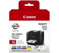 MULTIPACK CANON PGI-2500XL BK-C-M-Y 9254B004 CARTUCCE ORIGINALI PER CANON iB4050