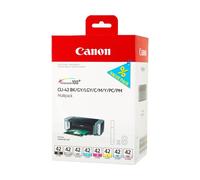 Canon 6384B010 - Black Ink Cartridge, Blue, Pink, Grey, Yellow
