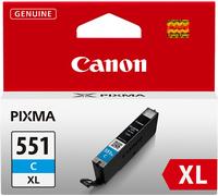 Canon CLI-551XL C w/sec cartuccia d'inchiostro 1 pz Originale Resa elevata (XL) Ciano per foto