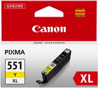 Canon Cartuccia d'inchiostro giallo a resa elevata CLI-551Y XL