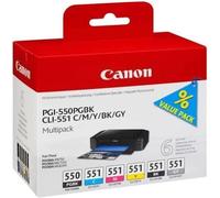 CANON 6496B005 - INCHIOSTRO PGI-550 CLI-551 N+5CL