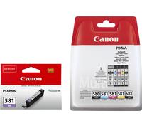 Canon 6x Originale Inchiostro Cartucce Pixma TS9540 TS9541C TS9550 TS9551C Blu