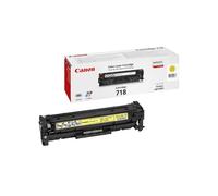 Canon 718 TONER ORIGINALE BK C M Y 3400/2900 pagine OEM