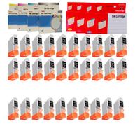 CANON BCI-24B BCI-24C KIT 20 25 30 CARTUCCE COMPATIBILI NO OEM BK/COL 260 pagine