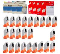 CANON BCI-24B BCI-24C KIT 20 25 30 CARTUCCE COMPATIBILI NO OEM BK/COL 260 pagine
