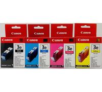 CANON BCI-3eBK/BCI-3eC/BCI-3eM/BCI-3eY NERO/CIANO/MAGENTA/GIALLO S400/S450/S500
