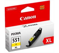 Canon Cartuccia d'inchiostro giallo a resa elevata CLI-551Y XL