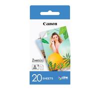 Canon Carta Fotografica Zink™ - Carta Adesiva 5x7,6 cm (20 Fogli) - Stampa Adesivi Personalizzati con le Tue Foto