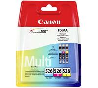 Canon Cartucce d'inchiostro colore Multipack CLI-526 C/M/Y