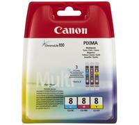 CANON - Cartucce d'inchiostro colore Multipack CLI-8 C /M /Y