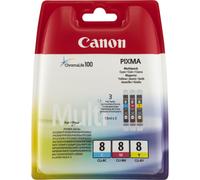 Canon Cartucce d'inchiostro colore Multipack CLI-8 C/M/Y