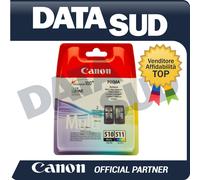 Canon Cartucce Inkjet MultiPack PG-510,CL-511 Originali Nero + Tri-Colore
