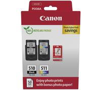 Canon 2970B017 cartuccia d'inchiostro 2 pz Originale Nero, Ciano, Magenta, Giallo