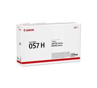 Canon Cartuccia 057 H TONER Nero, Rendimento 3100 Pagine, Imballo in cartone