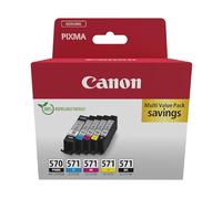 Canon 0372C006 cartuccia d'inchiostro 5 pz Originale Nero, Ciano, Magenta, Giallo