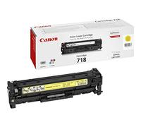 Originale Canon i-SENSYS MF 728 Cdw Toner (718Y / 2659 B 014) giallo, 2,900 pagine, 3.24 cent per pagina