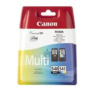 Canon Cartuccia d'Inchiostro Originale (confezione da 2) PG-540-CL541 Tricolore Nero