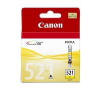 Canon CLI-521 Y - Cartuccia certificata Canon - Formato Standard - Giallo - Imballaggio Cartone Riciclabile