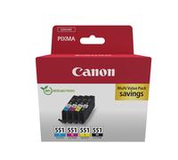 Canon 6509B015 cartuccia d'inchiostro 1 pz Originale Nero, Ciano, Magenta, Giallo