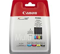 Canon CLI551 CMYBK ink cartridge 4 pcs Original Standard Yield Nero Cyan Yellow Magenta