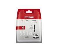 Canon CLI-551XL BK Serbatoio Inchiostro, Formato XL Blister Security, Nero