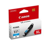 Canon CLI-551XL C w/sec cartuccia d'inchiostro 1 pz Originale Resa elevata (XL) Ciano per foto