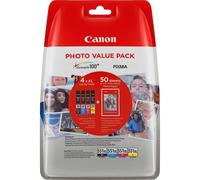 Canon CLI-551XL Photo Value Pack C/M/Y/BK PP-201 10x15 cm 50 Fogli 6443B006
