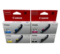 CANON CLI-571 0386C005 CMYK INCHIOSTRO - 398 PAGINE BIANCO/NERO PER PIXMA MG5740