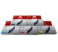Cartuccia stampante Canon CLI-571BK/C/M/Y - 4 colori Multipack
