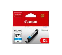 Canon CLI-571XL C - Cartuccia certificata Formato XL - Ciano - Imballaggio Cartone Riciclabile