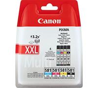 Canon 1998C005 Multipack nero / ciano / magenta / giallo Originale CLI-581 XXL Multi