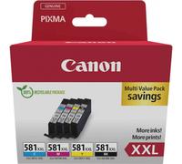 CANON CLI-581XXL (1998C006) CMYK INK - 6360 B/W PAGES | PER PIXMA TR7550