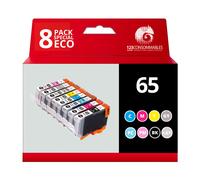 Canon CLI-65 compatibile, confezione da 8 cartucce - Nouvo