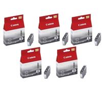 CANON CLI-8BK - 5 CARTUCCE NERO PIXMA ORIGINALE NUOVO