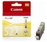 Canon CLI-521 Y - Cartuccia certificata Canon - Formato Standard - Giallo - Imballaggio Cartone Riciclabile