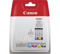 Canon CLI-571 Multipack Originale Nero, Ciano, Magenta, Giallo 4 pezzo(i) ( 0386C004 )