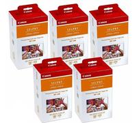 Canon Color Inchiostro/Paper set, compatibile con NGXNfP con SELPHY CP910/CP820/CP1200, RP-108 (confezione da 5)